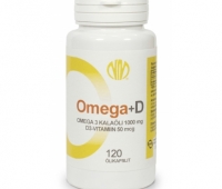 Omega 3 + D3 50mcg kalaõlikapslid, 120 kapslit